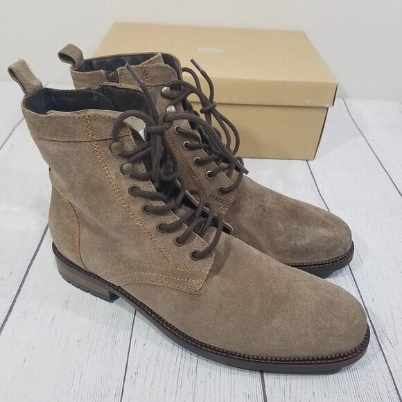 Dr. Scholls Calvary Zip Leather Boots Mens Size 12 main image 4